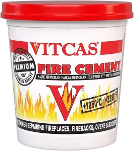 VITCAS Premium Fire Cement 1kg