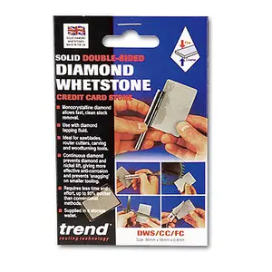 Trend DWS/CC/FC Double-Sided Credit Card Diamond Sharpening Stone 600g 300g