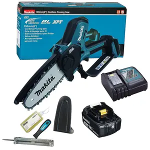 Makita DUC50Z Cordless Brushless Pruning Saw 18V 150mm + 3ah Battery & Charger