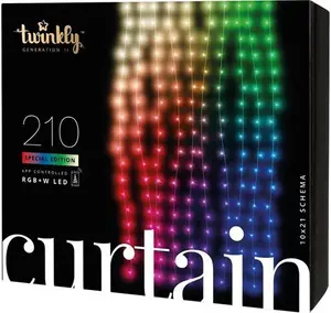 TWINKLY Curtain Generation II Smart LED Light String