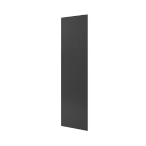 GoodHome Artemisia Matt graphite classic shaker Tall End panel (H)2190mm (W)570mm, Set