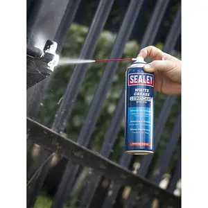 Sealey White Grease Lubricant 500ml SCS014S