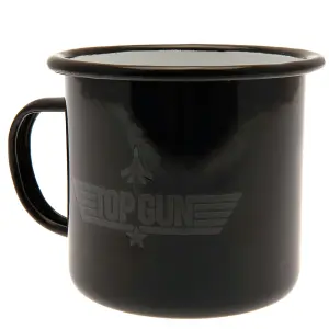 Top Gun Enamel Mug Set Black/Red (One Size)