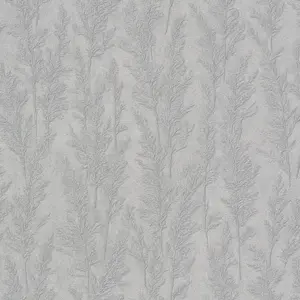 Galerie Natural Opulence Grey Feathery Tree Wallpaper Roll