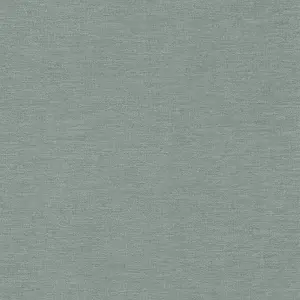 Rasch Denzo Linen effect Duck egg Wallpaper