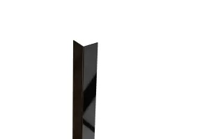 ILCOM decorative profile L 20mm x 2440mm x 0.6mm Black Polished Stainless Steel