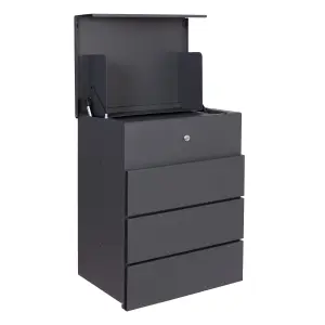 Phoenix Top Loading Smart Parcel Box PB1331AAK with Key Lock