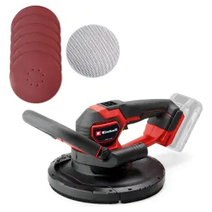 Einhell Cordless Drywall Sander 225mm Handheld 18V Power X-Change Brushless Professional TP-DWS 18/225 Li BL Solo - Body Only