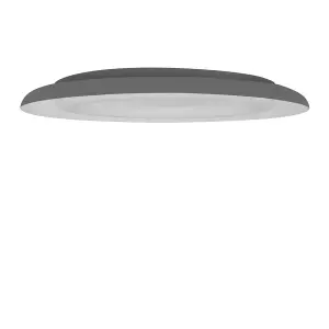 Luminosa Jara LED Flush Light 48W 2120Lm 3000K White+Grey