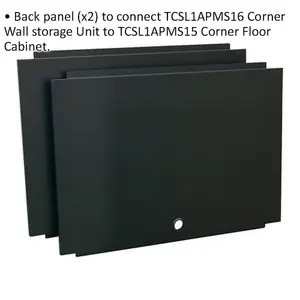 930mm Back Panel Assembly for ys02616 Modular Corner Wall Storage Unit