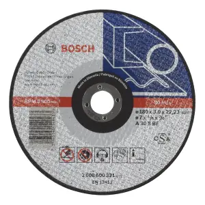 Bosch Professional Expert Metal Straight Cutting Disc A 30 S BF - 180mm x 3.0mm