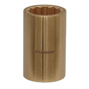 Sealey Socket 17mm 1/2" Square Drive Non-Sparking WallDrive 12 Point NS050