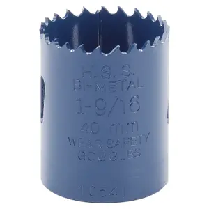 Draper HSS Bi-metal Holesaw Blade, 40mm 34759