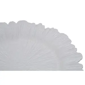 Maison by Premier Dia White Reef Charger Plate