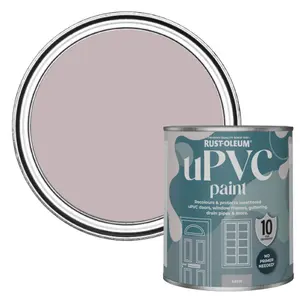 Rust-Oleum Lilac Wine Satin UPVC Paint 750ml