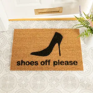 Shoes off please Doormat - Regular 60x40cm