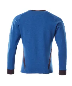 Mascot Accelerate Modern Fit Sweatshirt (Azure Blue/Dark Navy)  (Medium)