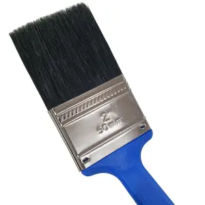 Angled Radiator Paint Brush - 50mm (2") x 400mm length - Hard To Reach Behind Pipes / Radiators Painting & Duster