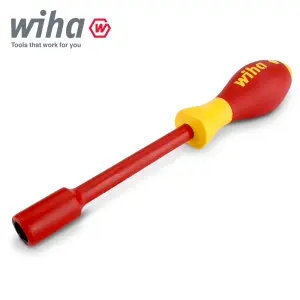 Wiha Hex Driver Screwdriver 1000v VDE Electrician 11mm SoftFinish Grip 00862