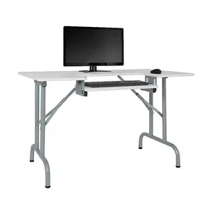 Folding Multipurpose Sewing Table Silver/White  121 x 71 x 72 cm - Sew Ready 13373