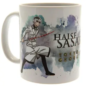 Tokyo Ghoul Re Haise Sasaki Mug White/Black/Grey (One Size)