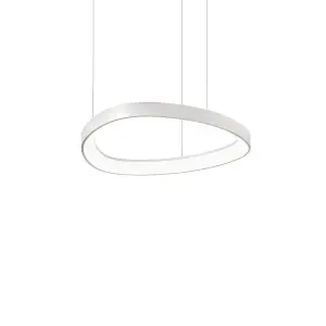 Luminosa Gemini LED Decorative Integrated Pendant Light White, 3000K