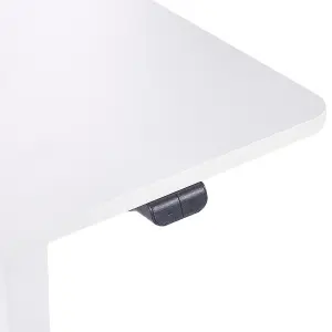 Adjustable Desk Electric White GRIFTON