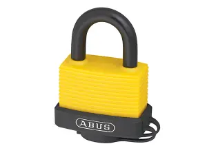 ABUS Mechanical 70AL/45mm Aluminium Padlock Yellow