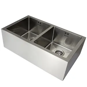 Astini Belfast 800 2.0 Bowl Brushed Stainless Steel Butler Kitchen Sink & Waste