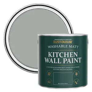 Rust-Oleum Pitch Grey Matt Kitchen Wall Paint 2.5l