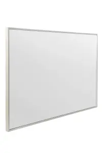 MirrorOutlet Artus -Silver Aluminium Edged Wall Mirror 35" X 24" (90CM X 60CM)