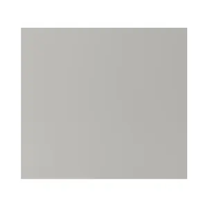 GoodHome Stevia Matt pewter grey Slab Appliance Cabinet door (W)600mm (H)543mm (T)18mm