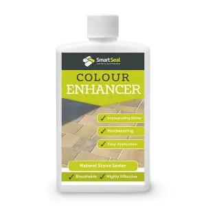 Smartseal - Sandstone Sealer Natural Stone Sealer Colour Enhancer (Sample) Impregnating, Sealer for Limestone, Slate, & More