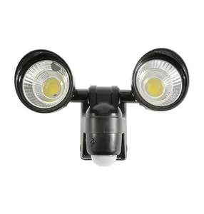 Lyyt Battery Powered Motion Sensor Twin LED Floodlight