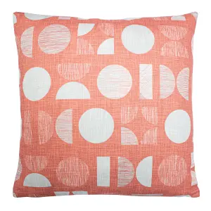 furn. Malmo Scandi Geometric Feather Filled Cushion