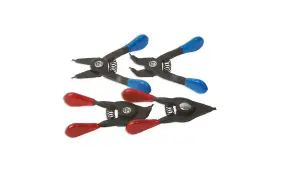 Laser Tools 3395 4pc Mini Circlip Plier Set 75mm