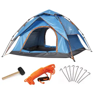 Instant Pop Up 4 Man Dome Tent