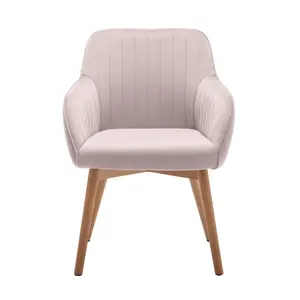 Ariad Upholstered Dining Chair Pink