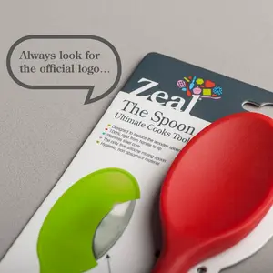 Zeal Silicone Cooking Spoon Red