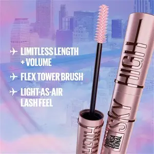 Maybelline Lash Sensational Sky High Mascara - 01 Black 7.2Ml