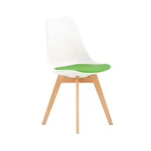 Nero Upholstered Side Chair (Set of 4) Green/White