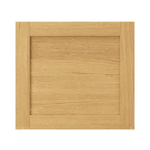 GoodHome Verbena Natural oak effect Matt natural Shaker Tall appliance Cabinet door (W)600mm (H)633mm (T)20mm