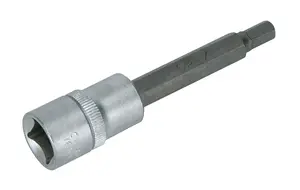 Sealey Hex Socket Bit 7mm Long 1/2"Sq Drive AK657