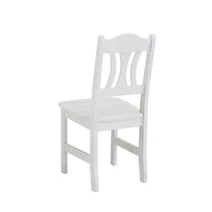 Kristel Solid Wood Dining Chair (Set of 2) White