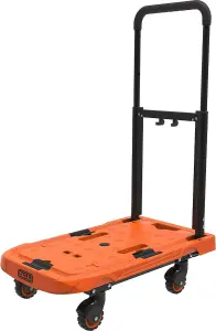 Black & Decker Folding Trolley Maximum 90 kg Adjustable Handle