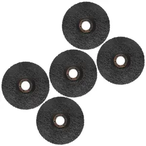 115mm Clean And Strip Disc Rust Paint Welding Spatter Removal Angle Grinder 5pk