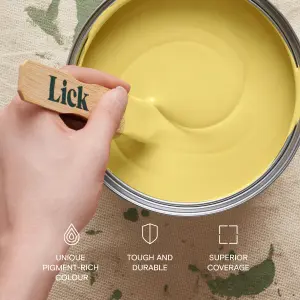 Lick Yellow 06 Peel & stick Tester