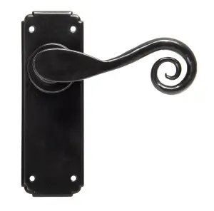 From The Anvil Black Monkeytail Lever Latch Set