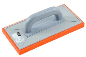 Toolty Sponge Grouting Float 280x140x20mm Orange Rubber for Tiling Finishing Tool Trowel Floors Walls DIY