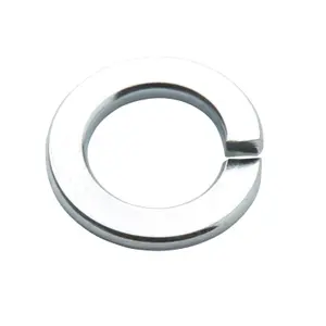 Diall M12 Steel Spring Washer, (Dia)12mm, Pack of 10